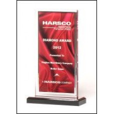 Acrylic-red-satin-award